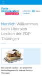 Mobile Screenshot of lexikon.fdp-thueringen.de